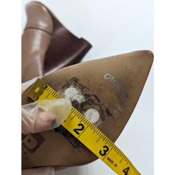 Joe's Leather Wedge Ankle Boots Women's Size 6 - Picture 13 of 14